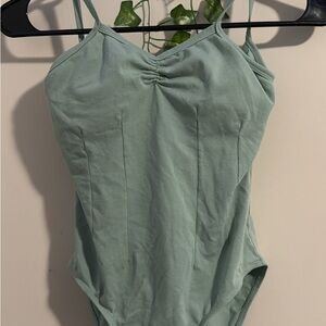 Girls Sage Green Leotard